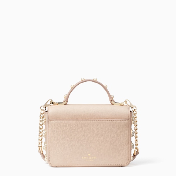 kate spade Pearl Beige MINI Shoulder Bag Purse - Picture 6 of 7